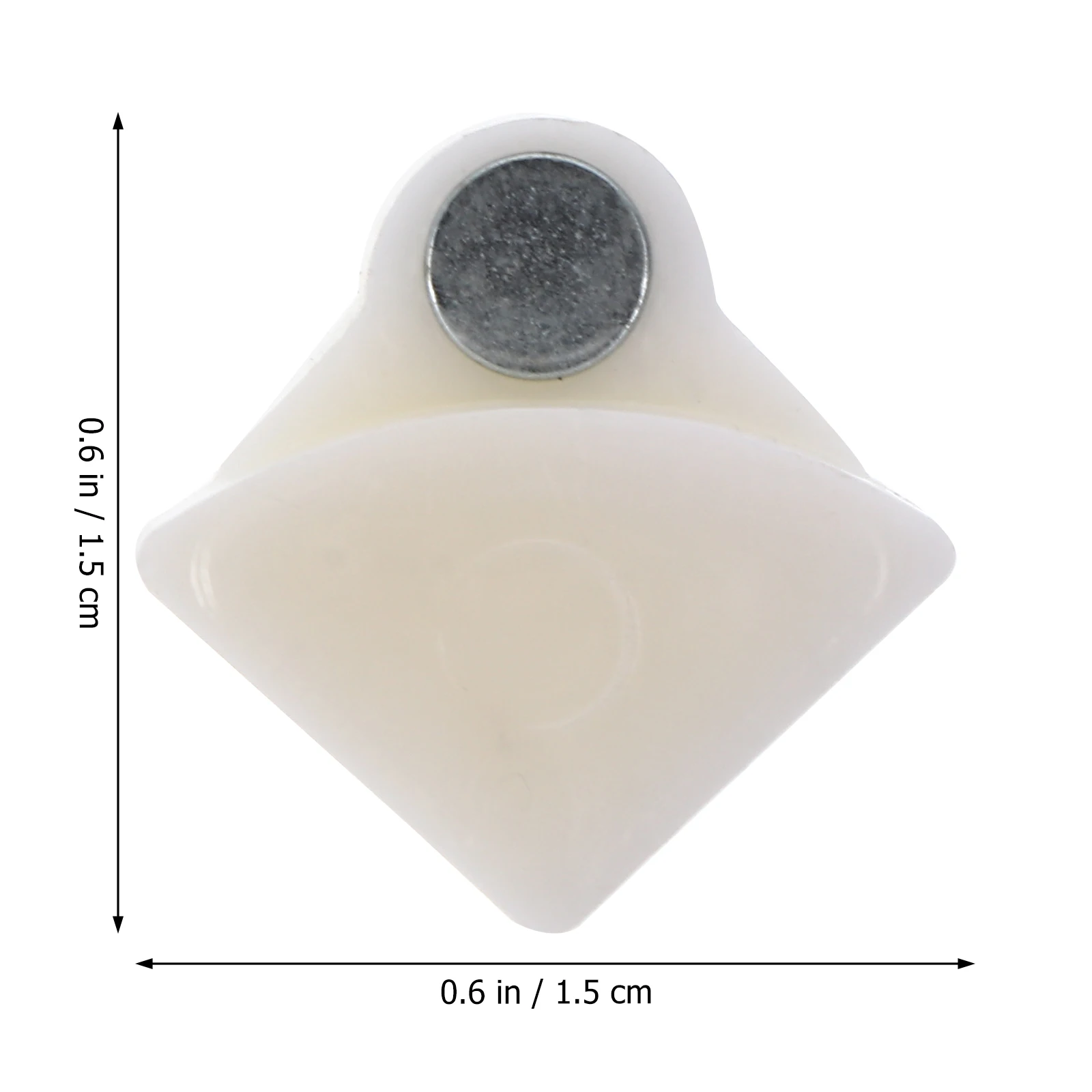 

40Pcs Plastic Buckles Cabinet Fasteners Portable PP Material Nail-Free No Drill Fixed Buttons for Wardrobe Storage