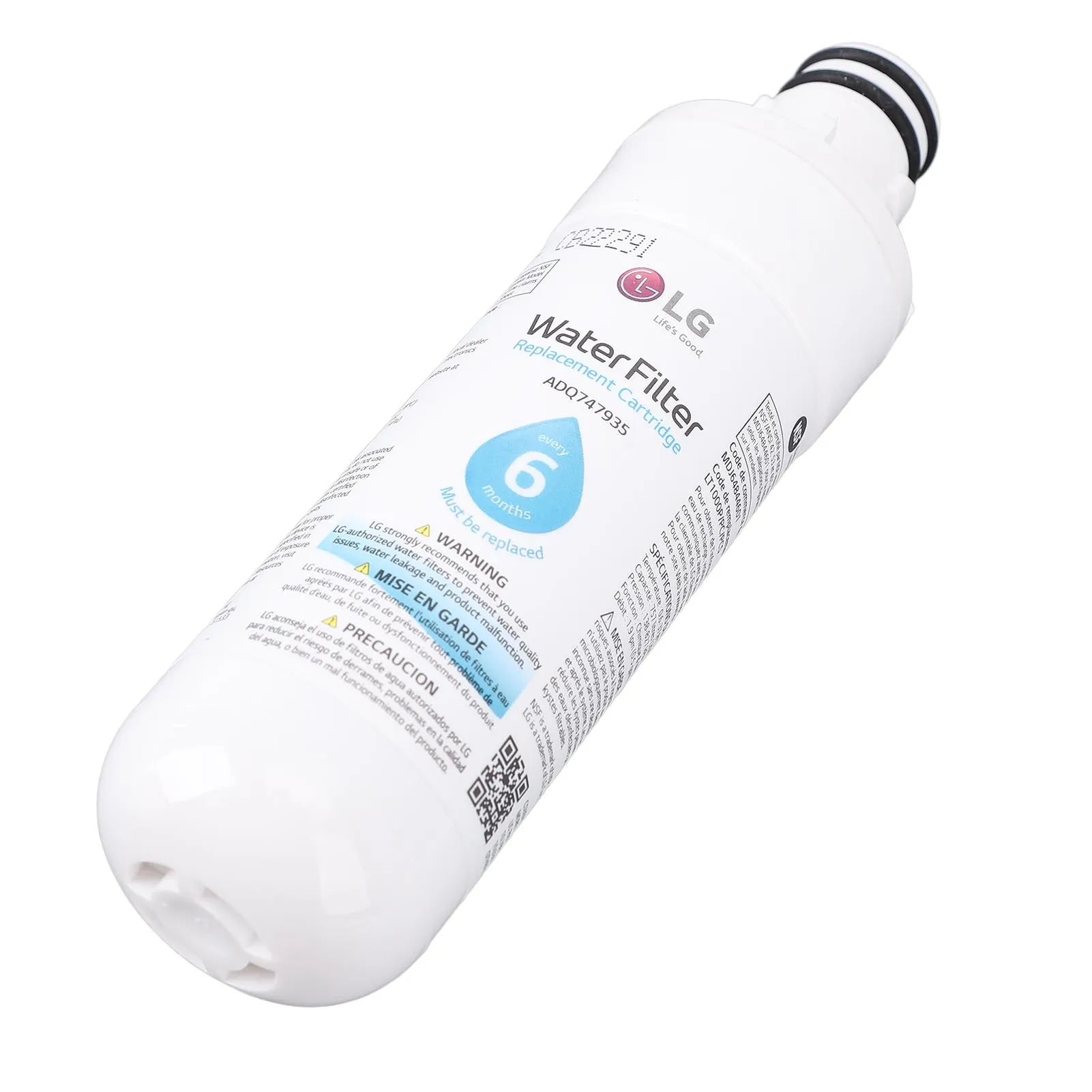 استبدال فلتر مياه الثلاجة لـ ADQ747935 لديها عمر 6 إلى 12 شهرًا من مادة الكربون المنشط وABS #1
