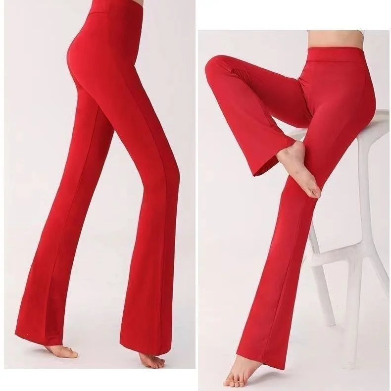 Spodnie do jogi Emo Damskie Ciepłe Ubrania Rajstopy Zapobiegające Zimnemu Temperaturom Modne Kolorowe Outdoorowe Joggerki Wyszczuplające Sportowe Damskie Mikro Róg Wiosna Ins