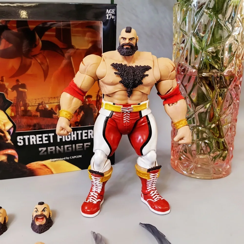 

Street Fighter Zangief Articulated Action Figure Collectible Model Toys 21cm