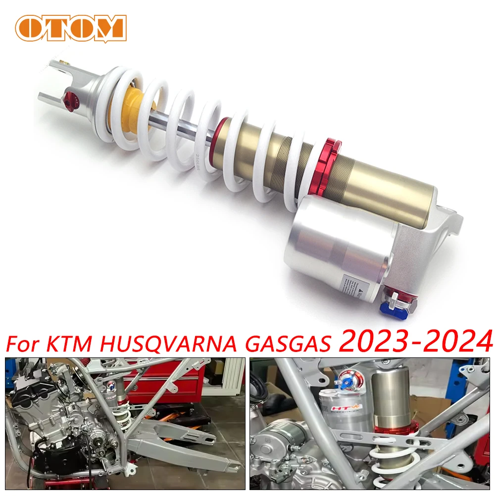 Motorrad Hinten Stoßdämpfer Montage Einstellbare Suspension Frühling Wettbewerbsfähigen Racing Dämpfer Absorber Für 2023-2024 KTM HUSQVARNA GASGAS