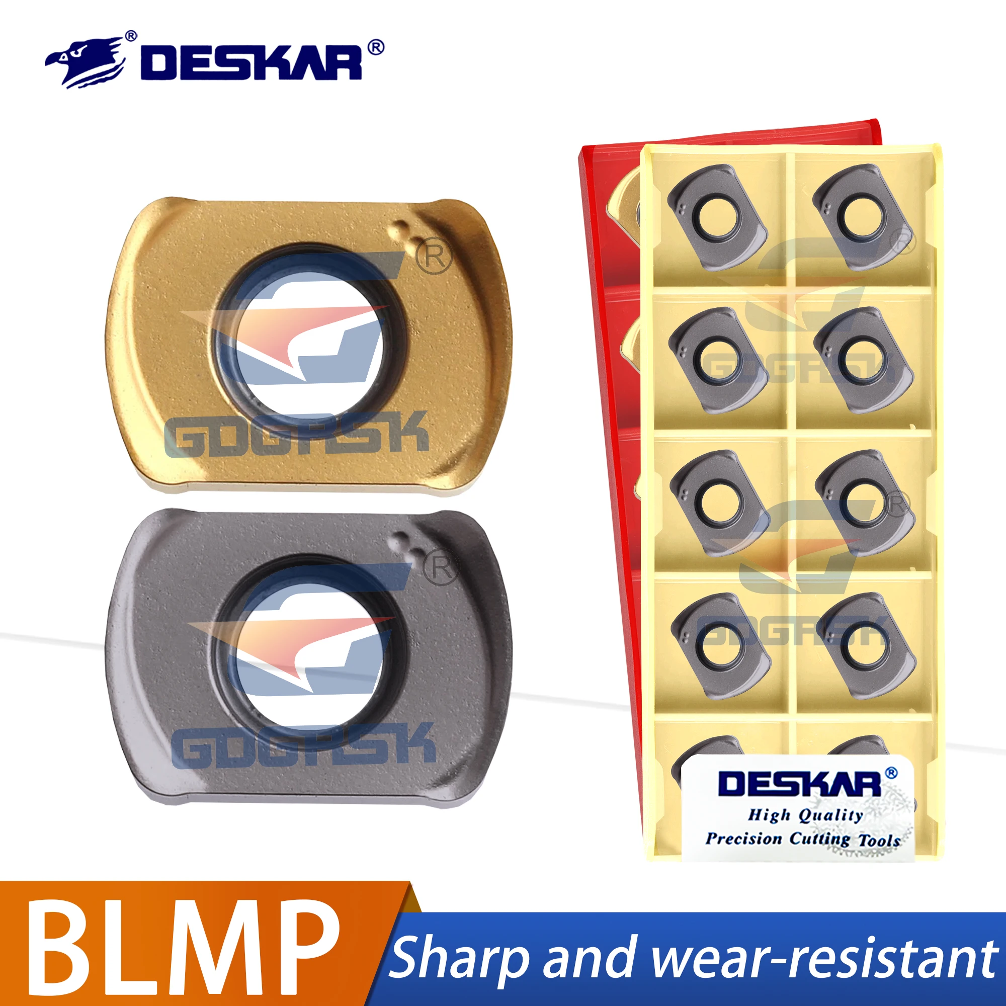 

100% оригинал BLMP0603R-M BLMP0904R-M DESKAR Токарный станок с числовым управлением Фреза Режущий инструмент Инструмент для обработки нержавеющей стали