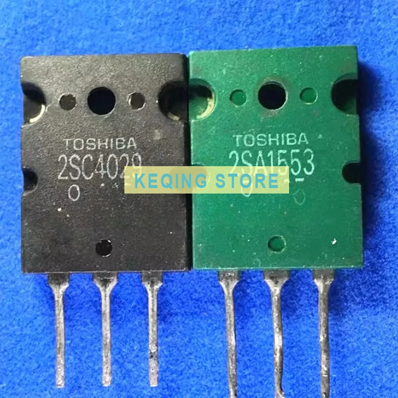 10PCS Used+Not NEW+Send after Measure High-power audio power amplifier pair tube 2SA1553 2SC4029