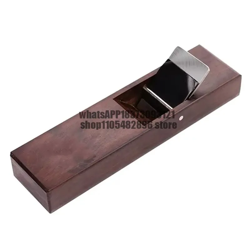 Premium Quality Flat Trimming Manual Planer Woodworking Tool Solid Ebony Alloy Steel Blade Process