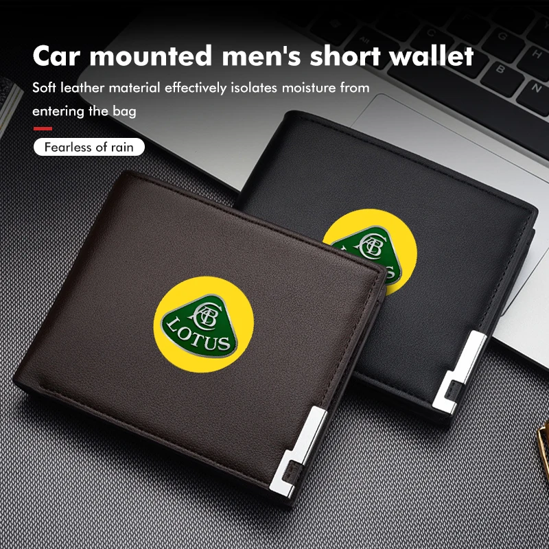 Car Wallet Credit ID Card Holder License Coin Purse Accessories For Lotus Eletre Emira Evija Envya Elise Evora Esprit Eterne