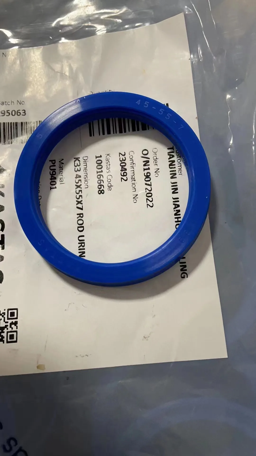 Oil Seal Lip Seal 86726668 for KASTAS Hc50 Hammer 45-55-7 14-24-8 PU Seal