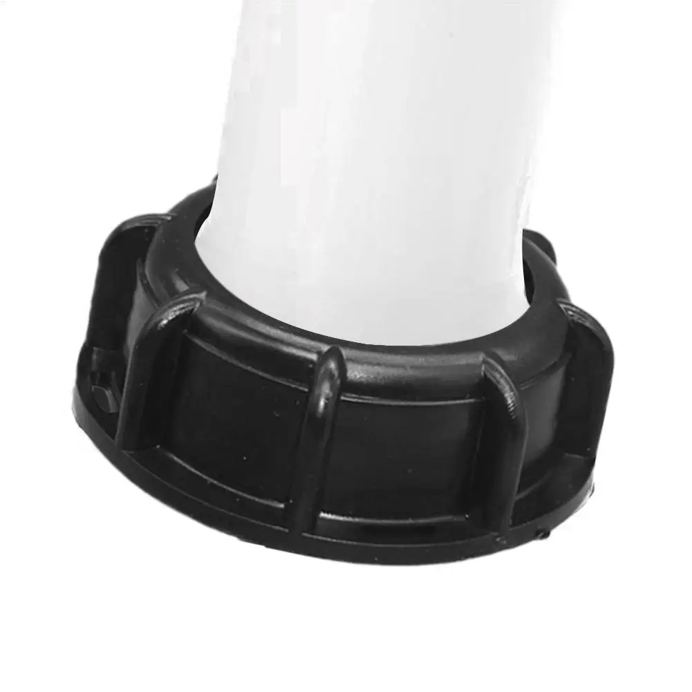 2'' IBC Water Tank Extension Drain Hose Faucet Threaded Garden Water Connector Ton Barrel DiversionTube Discharge Connector