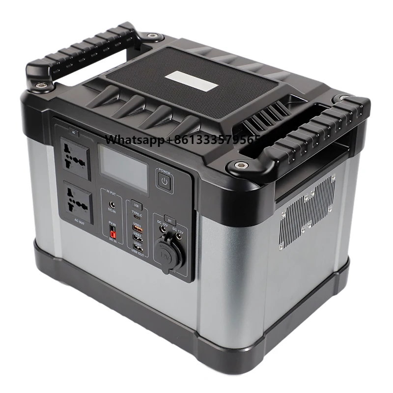 

Portable Solar Recharged Power Station Solar Car Power Generator UPS Outdoor Battery Box for RV Marine