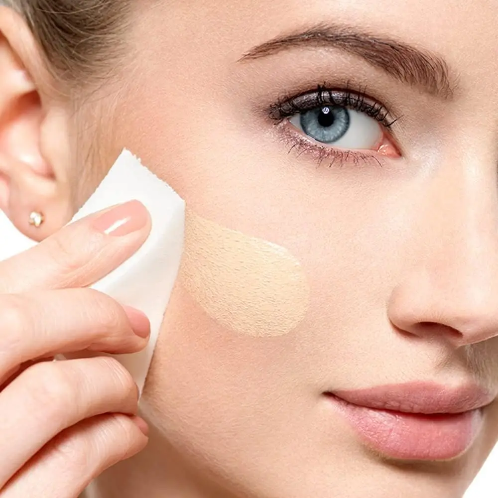 24 szt./opakowanie Nowe gąbki do makijażu Kliny do podkładu do twarzy Trójkątna gąbka kosmetyczna do makijażu bez lateksu