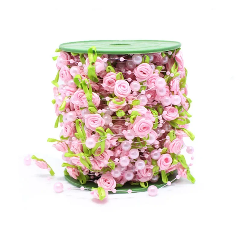 バラの葉の形をした花輪,2m,偽の花,結婚式,パーティー,家を飾る,手工芸品,アクセサリーのラッピング