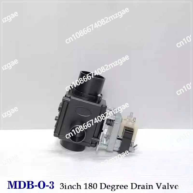 3-Inch 180-Degree Washer Drain Valve with Overflow Pump for Speed Queen, MDB-O-3 Commercial Laundry Replacement Part