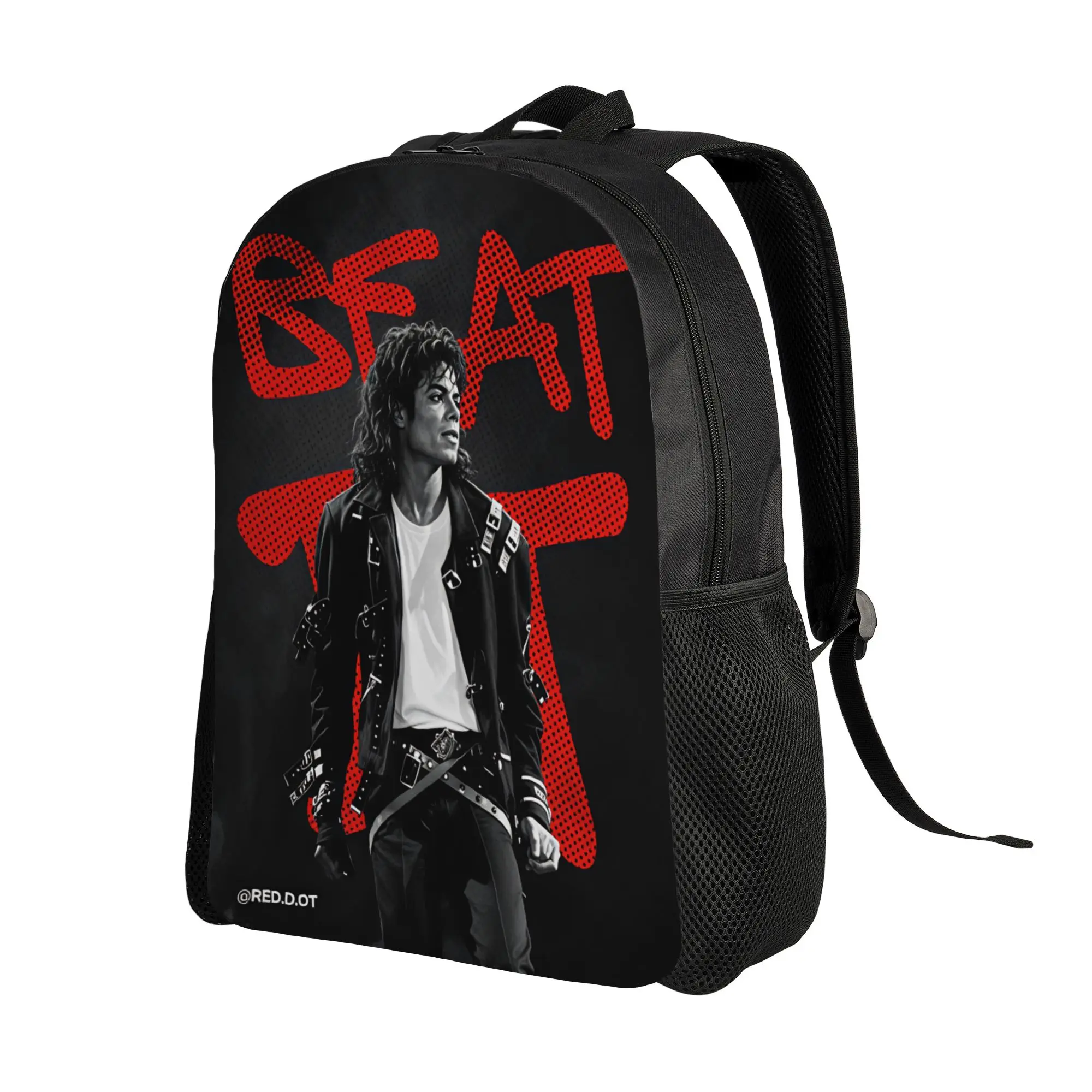 Michael Jackson Backpack  Streetwear Backpacks Male Sport Big School Bags Designer Rucksack