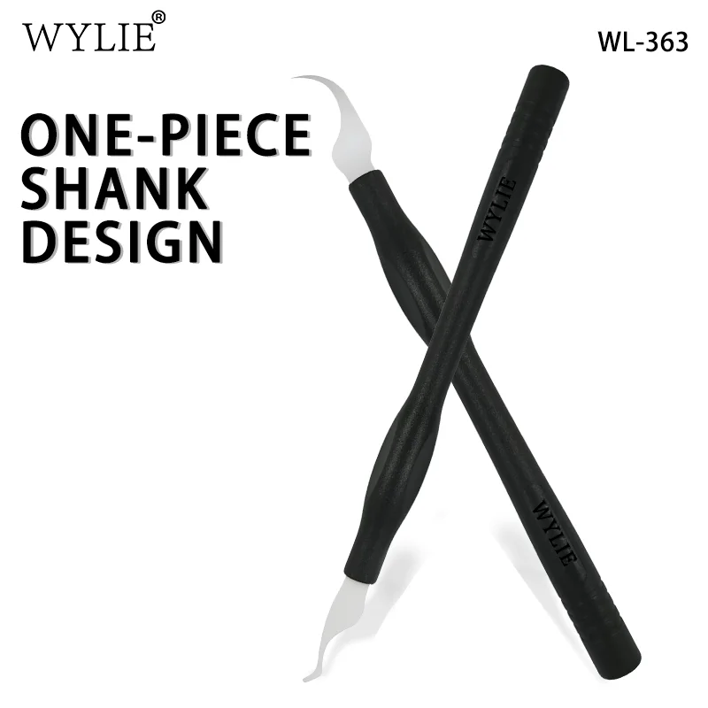 WL-363 5 in 1 One-Piece Shank Design Glue Removal Blade Tool Set Mobile Phone Motherboard IC Chip Pry Out Adhesive Cutting