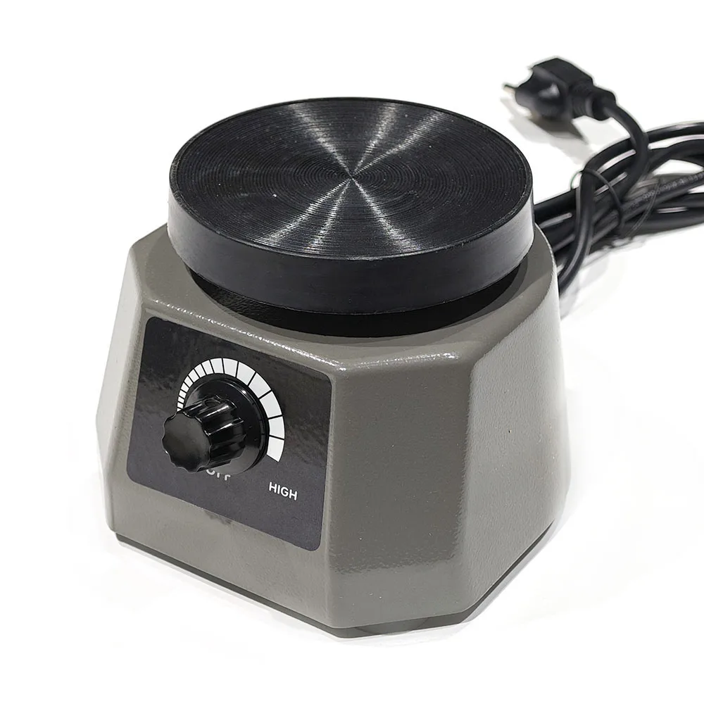Dental Plaster Vibrator 4'' Round Gypsum Variable Intensity Shaker Oscillator 100W Lab Equipment Adjustable Speed - Image 2