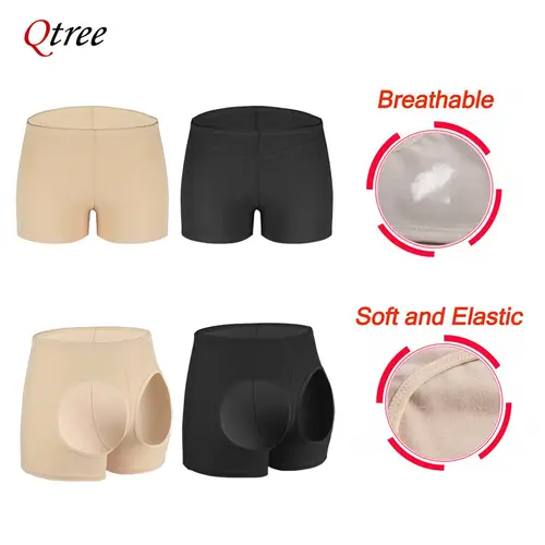 Qtree Butt Lifter Slimming Panties Women Body Shaper Booty Buttock Enhancer Shorts Panty Tummy Control Waist Trainer Shapewear - Image 6