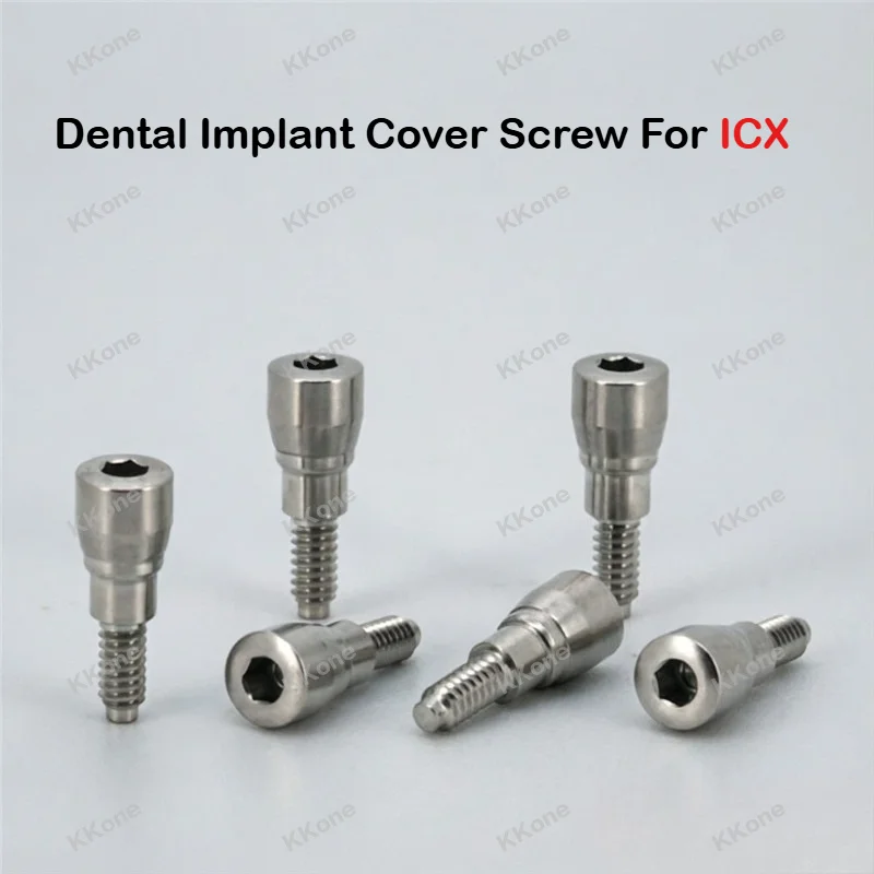 20Pcs High Precision Titanium Implant Cover Screw Compatible With ICX Implant System
