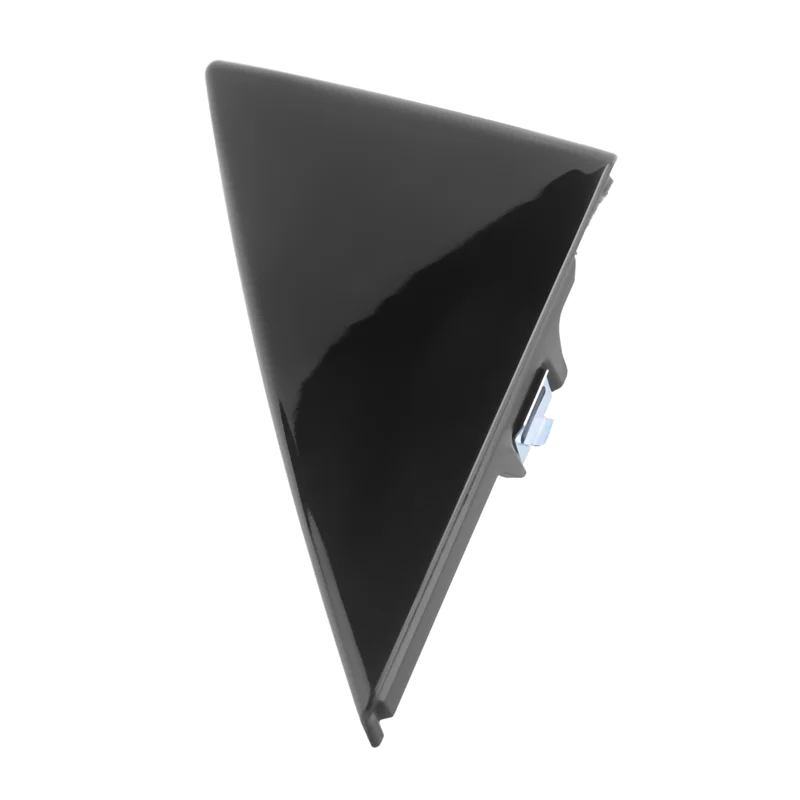 BB 1 PCS Front Door Mirror Corner Trim Cover Black Plastic For  A7 RS7 Sportback 2011-2017 Rearview Mirror Triangle Panel