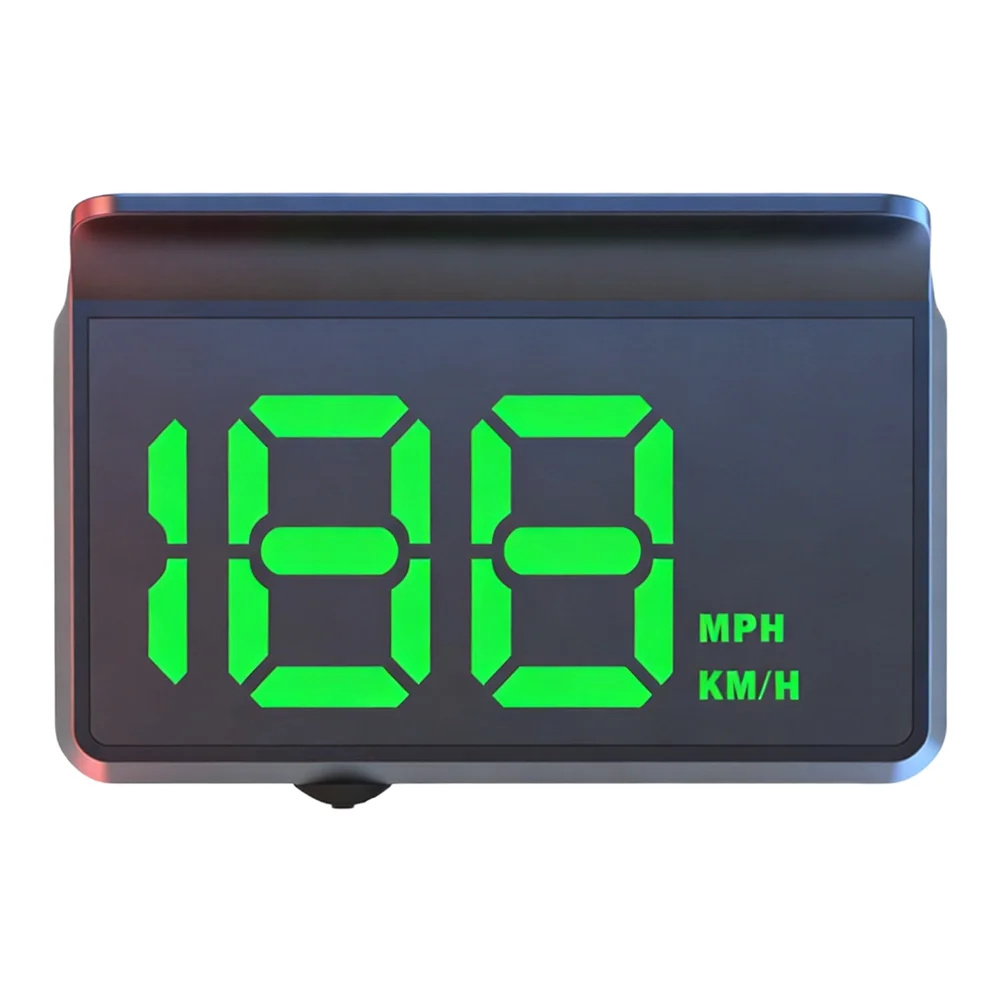 GPS HUD Head Up Display Digital Speedometer With 3 Inch Screen Dual Core Processor And Overspeed Flashing Alarm For Vehicles