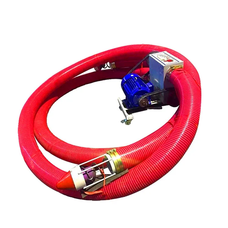 High Efficiency Spiral Sand  Flexible Screw Conveyor for Construction Sites-New Steel Material Adjustable Speed