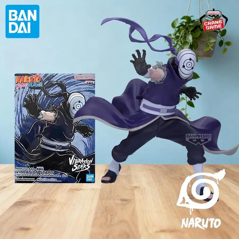 

В наличии Bandai оригинальные Наруто Учиха Обито аниме фигурки экшн-модель мультяшные куклы настольные игрушки ПВХ украшения праздничные подарки