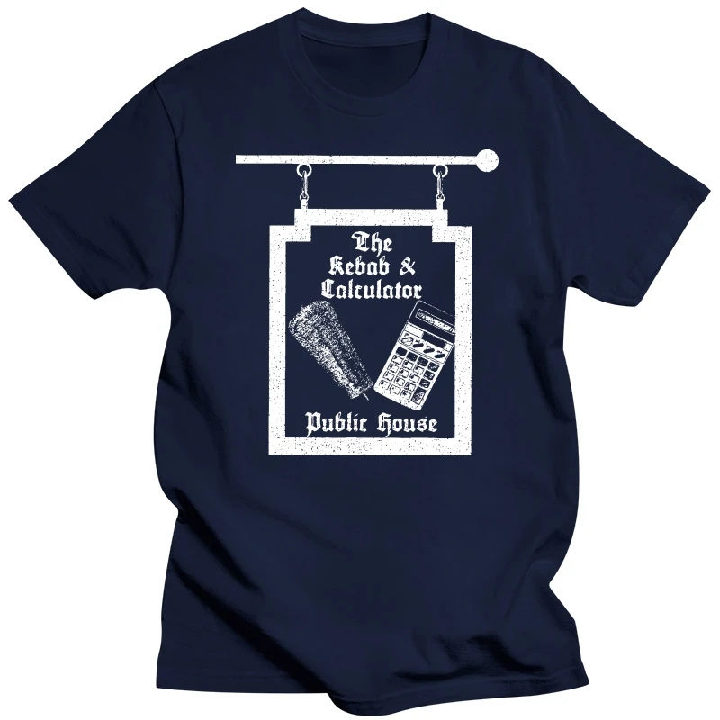 Inspired By The Young Ones T Shirt - Kebab & Calculator Pub Sign Cult TV Comedy