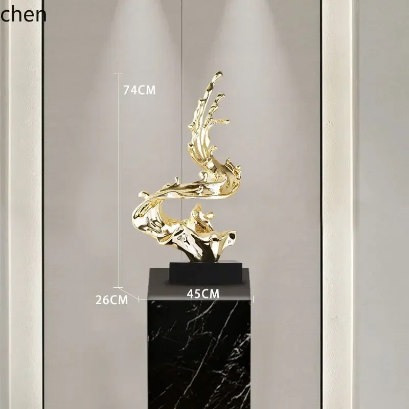 DSA  Sculpture Ornaments Resin Hotel Hall Entrance Office Living Room Ornaments