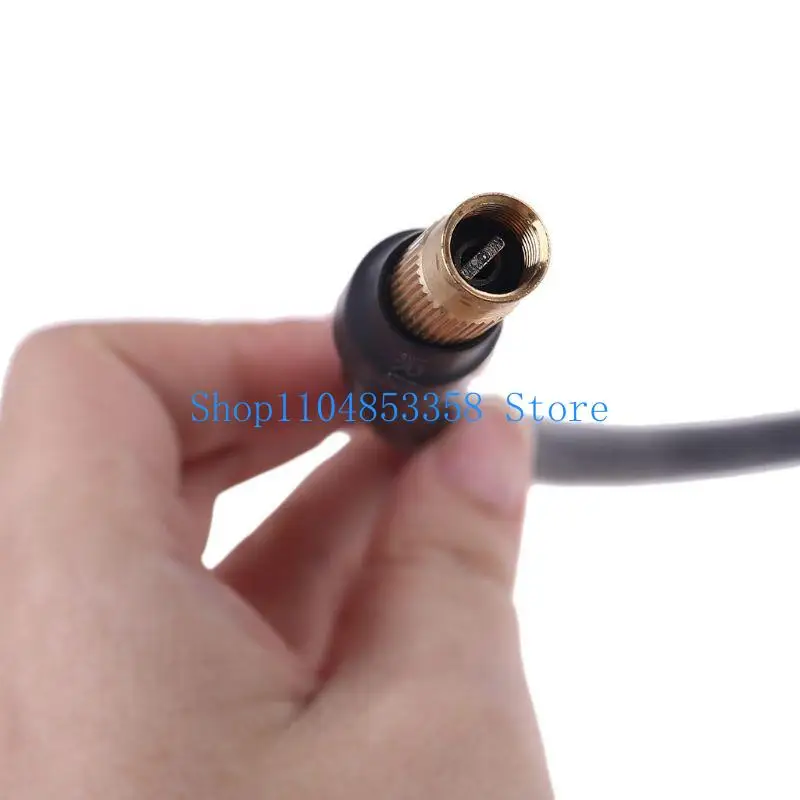 

652F Air Compressor Extension Tube Adapter Twist Car Inflator Hose Air Pipe Tube Quick Inflation Chuck Adapter