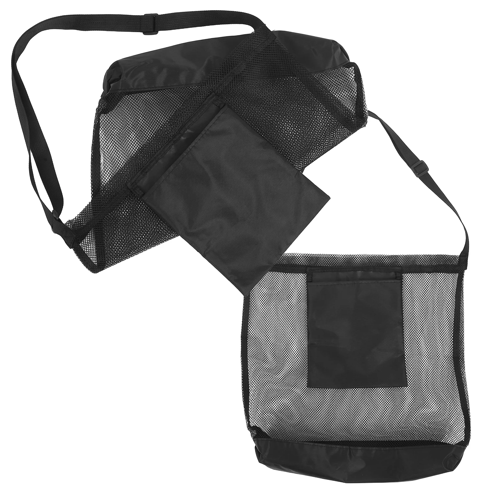 Bolsa para recoger setas, bolsa de almacenamiento plegable de malla de nailon duradera para cosecha al aire libre, jardín, frutas y verduras, 2 uds.