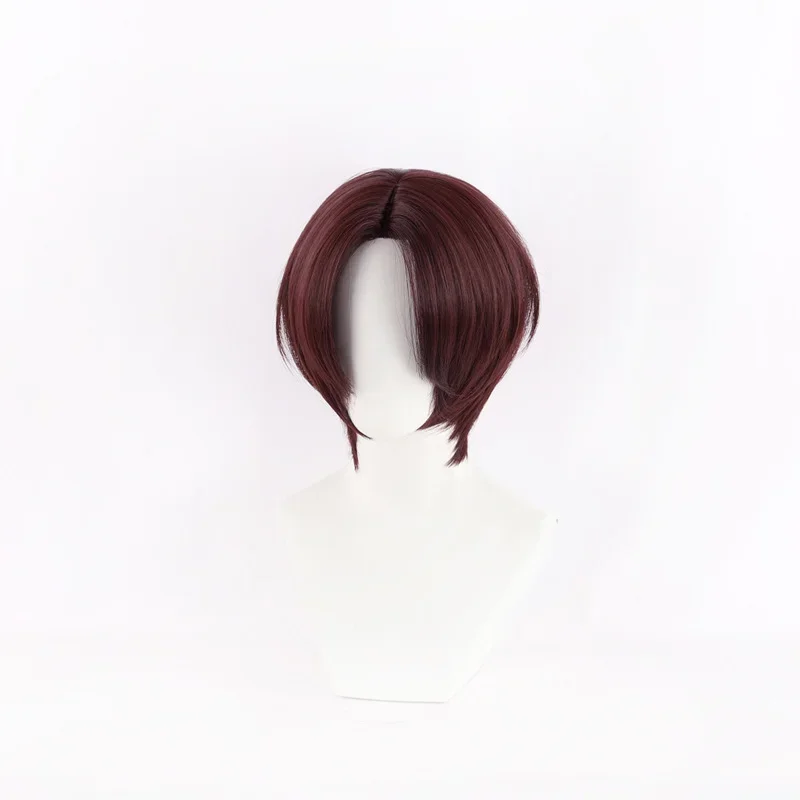 ユニセックスウィッグ,ウィッグオブカリカリ,コスプレコスチューム,ミディアム丈,耐熱性,合成ウィッグ,ハロウィーンアクセサリー