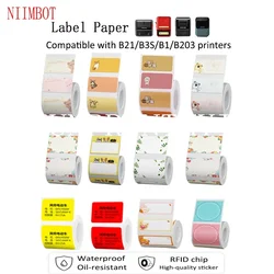 NiiMBot B21/B3S Mooie kleurprijsetiketteermachine Thermisch printpapier Drie-proof stickerlabelpapier