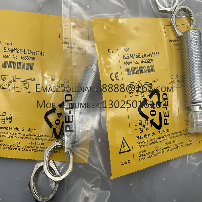 

New proximity switch sensorBI5-M18E-LIU-H1141