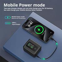 Portable Battery Charger 2 Slot Fast Charging For Insta360 X5 Battery LCD HD Color Screen Storage Box Camera Accessories