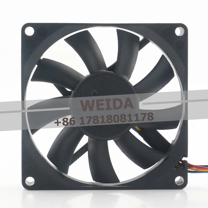 Delta 12V 0.14A AC EC induction cooker ball ultra-quiet chassis three-wire 8015 80X80X15MM AFB0812LB coolingfan