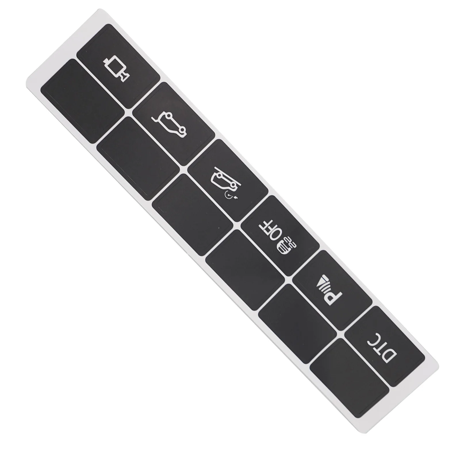 For BMW For Dash Control Sticker Replacement for DTC Traction Control Buttons Compatible with E70 X6 E71 2006-2014