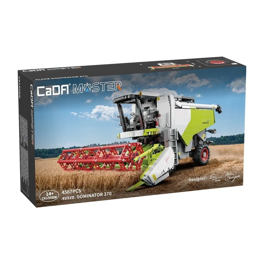 

C61508 Dominator 370 Combine Harvester Hybrid Farm Tractor DIY RC Model Building Blocks Bricks Set Christmas 4567Pcs/set