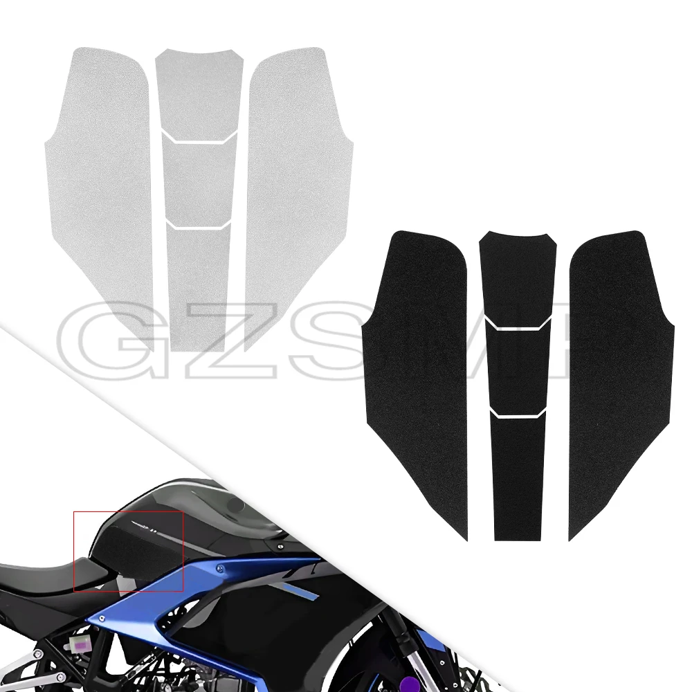 

Motorcycle Anti-Slip Fuel Tank Pads Gas Knee Grip Traction Protector Sticker fit for COLOVE KOVE 321RR 2021 2022