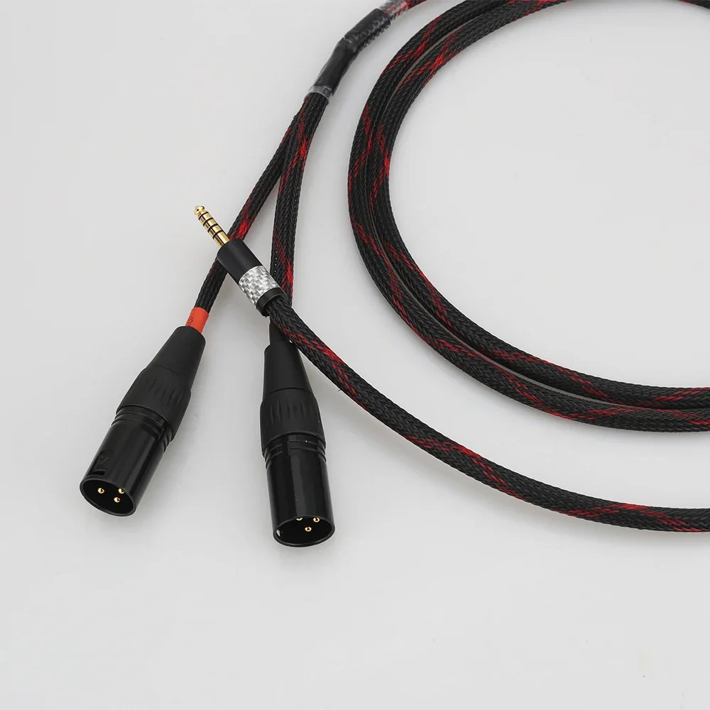 hifi Audiocrast 4.4MM Balanced To XLR 3pin Male or Female Upgraded Cable For pha2a wm1a 1z zx300a