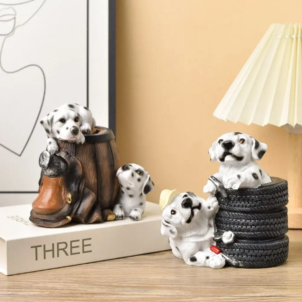 Creative Savings Tank Dog Piggy Bank Large Capacity Openable Zodiac Dog Ornaments Cartoon Decorative Animal Saving Box Kid Toy