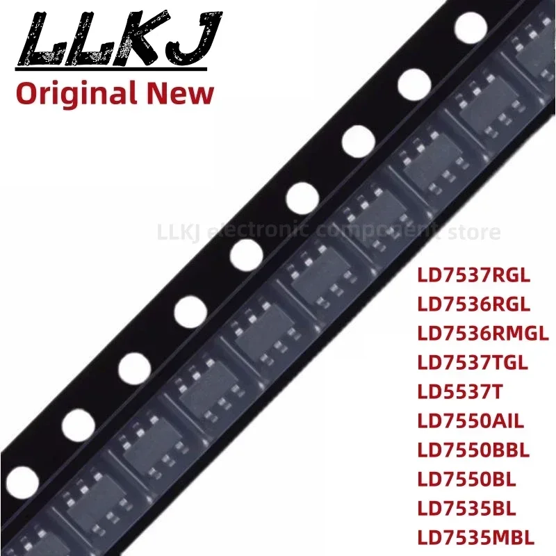 1pcs LD7536RGL 7550BBL 7535BL 7537TGL RMGL AIL MBL 5537T SOT23-6 Chipset
