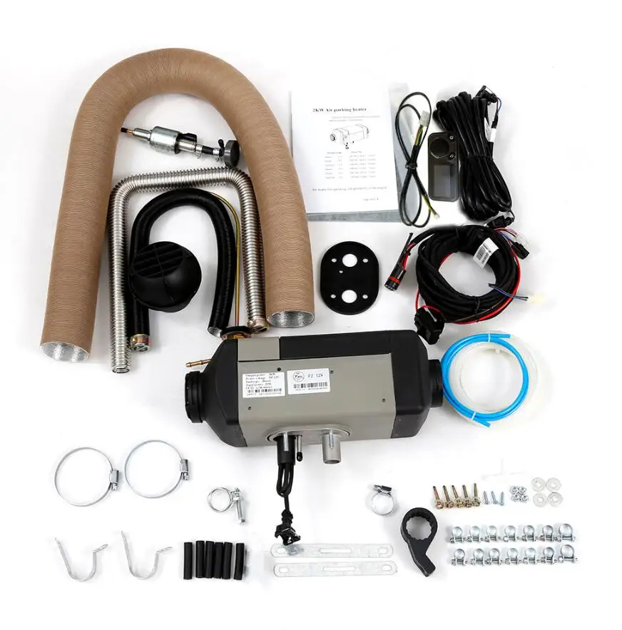 شعبية 2kw 24 فولت سخان الهواء الديزل FJH-2/2C للمنزل المتنقل مماثلة Webasto لشاحنة تخييم RV #5