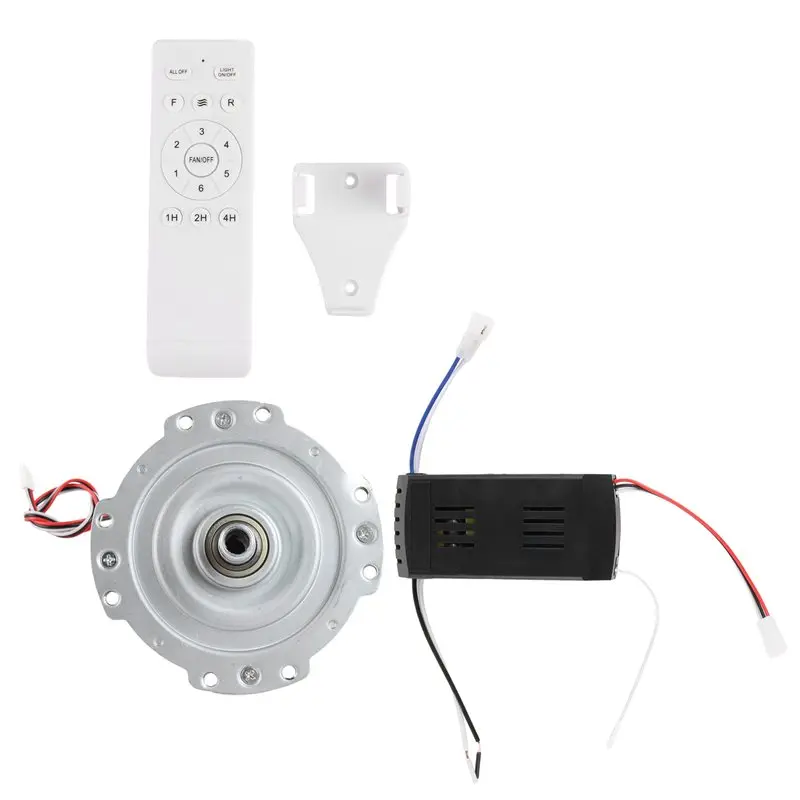 ABZW Universal Ceiling Fan Remote Control Kit 6-Speed Timing Function With 7508 Motor DC24V 30W Replacement Remote