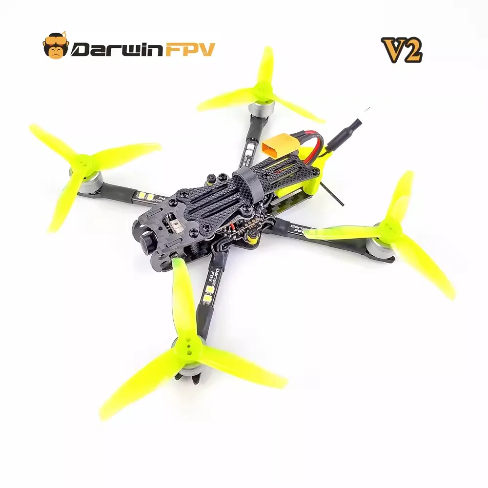 DarwinFPV Baby Ape Pro V2 FPV Drone Flight Control Quadcopters 142mm 3 Inch F4 OSD 15A AIO BLHeli_S Dshot600 40CH 200mW 700TVL