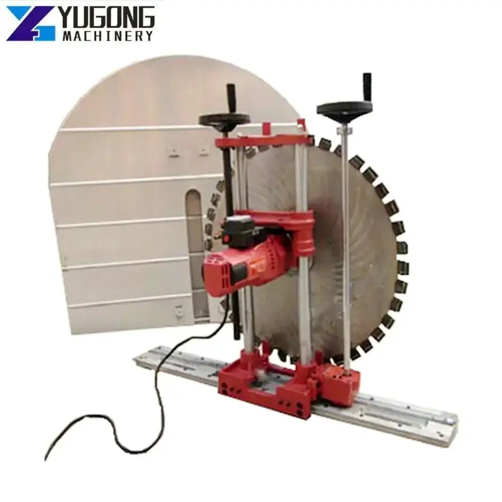 Brick Aluminum Miter Saw Reinfrced Cheser Groove Cutter Wall Cutting Machine Electric Concrete Wall Saw Machine Wall Cutting Saw