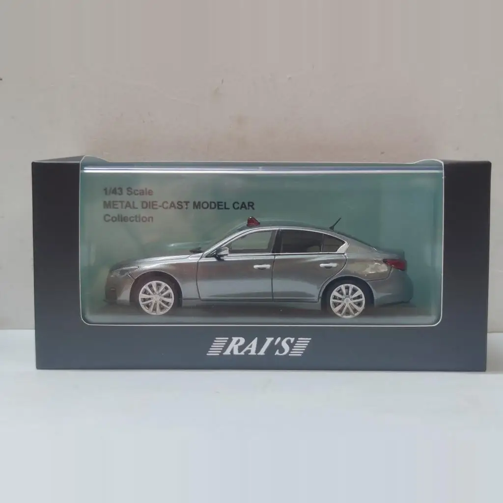 

Diecast 1:43 Scale RAI'S Nissan SKYLINE GT (V37) 2022 Riot Police Force Police Car Alloy Car Model Collectible Toy Gift Souvenir
