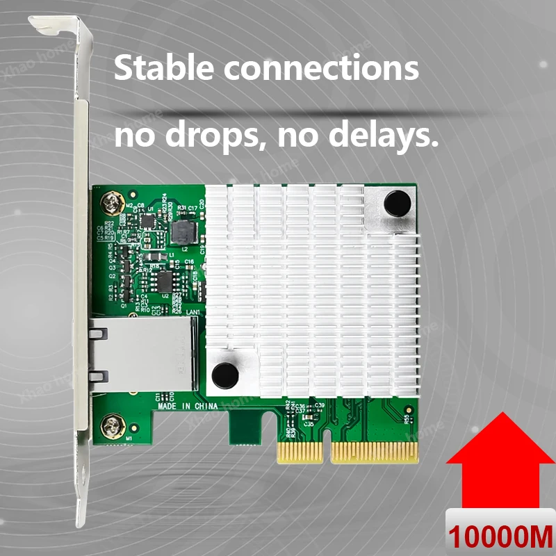 Marvell AQC113C 10G-T PCIe 3.0 x4 네트워크 카드 단일 포트 RJ45 이더넷 어댑터 서버/데스크탑/NAS for Win/Linux 지원