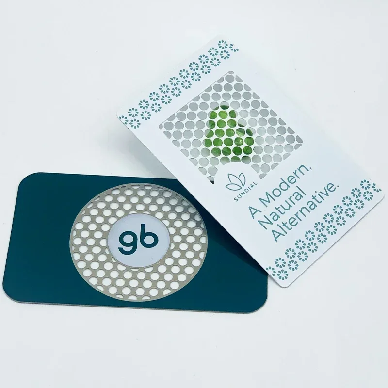 

Custom logo Size Color Metal Business Gift Cards Stainless Steel Metal Herb Tobacco Grinder Cards Smoking Accessories