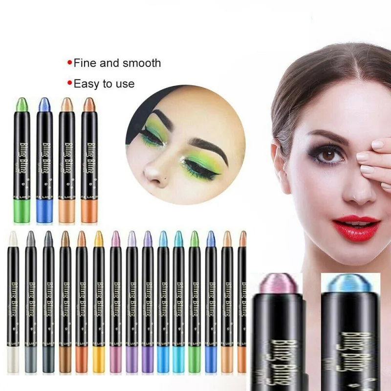 2021 Professional High Quality Eye Shadow Pen Beauty Highlighter Eyeshadow Pencil 116mm Wholesale Eye Pencil