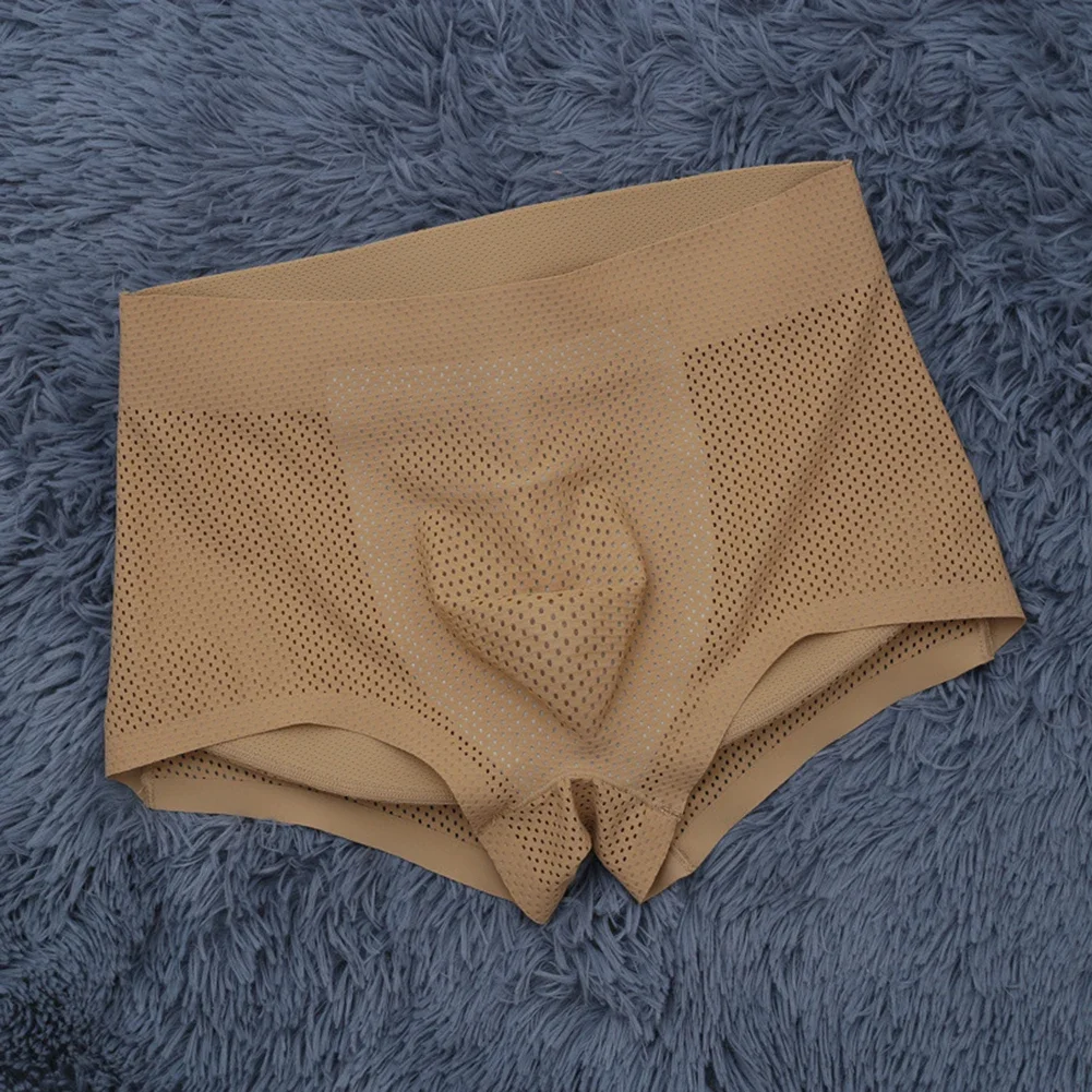 Men Hip Butt Lifter Boxer Briefs Enhancer Underwear Hiding Gaff Padded Boxers Panty Shapewear Crossdressing Fake Ass Panties - Image 3