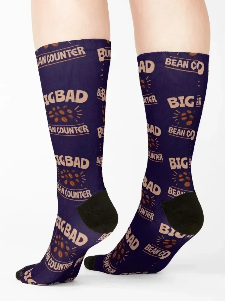 جوارب Big Bad Bean Counter Socks مضادة للانزلاق لكرة القدم للرجبي للرجال والنساء