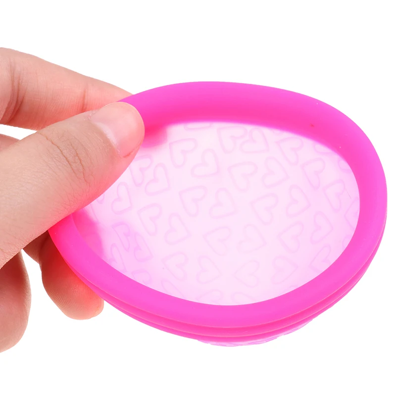 Soft Silicone Menstrual Cup Extra-Thin Sterilizing Reusable Menstrual Disk Tampon Pad Alternative Woman Care Tools With Box